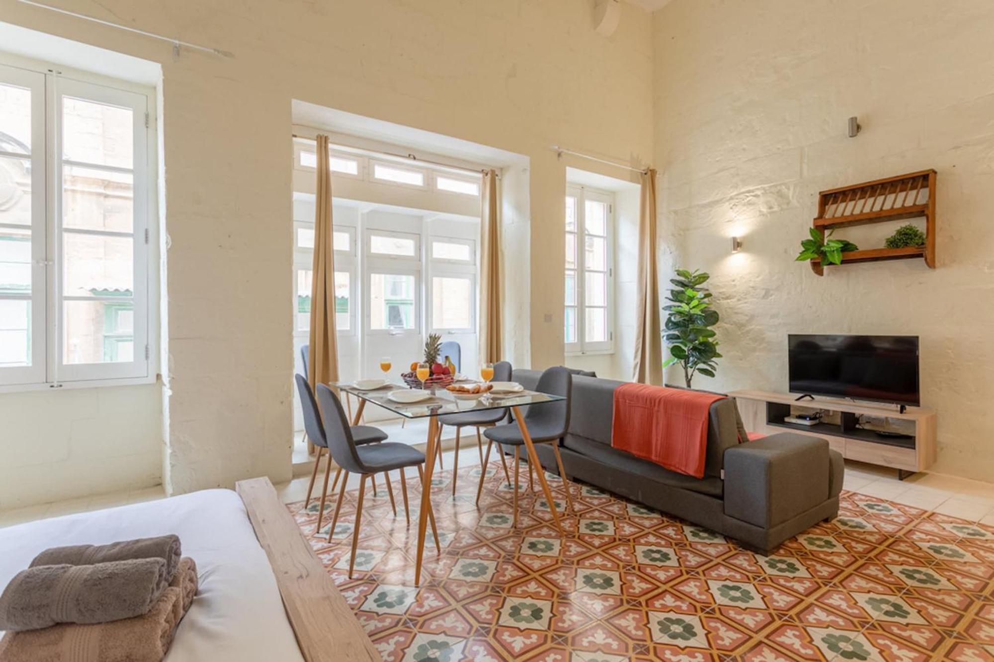 شقة Exclusive 3br House With Rooftop Terrace - Cityapartmentstay فاليتا